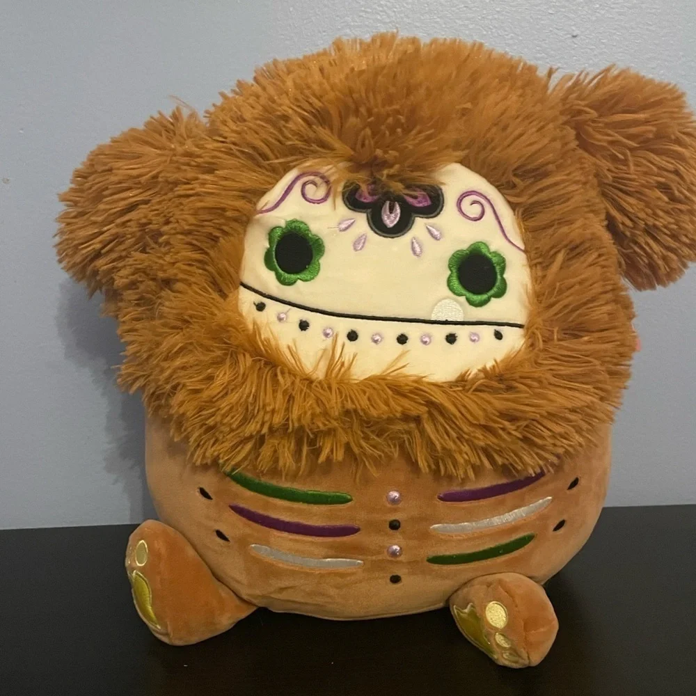 NWT SQUISHMALLOWS BENNY The Bigfoot Day of the Dead Halloween 12